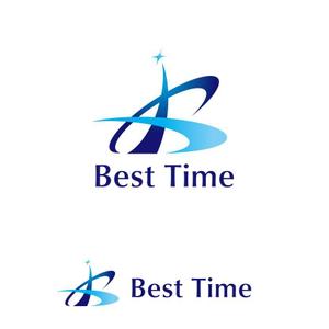 marutsuki (marutsuki)さんの自動車整備工場兼パーツ販売　Best Timeのロゴへの提案