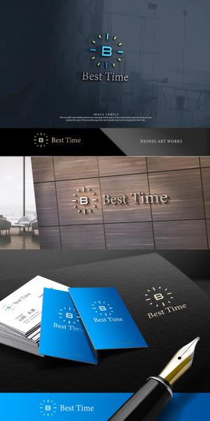 NJONESKYDWS (NJONES)さんの自動車整備工場兼パーツ販売　Best Timeのロゴへの提案