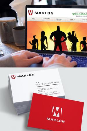 YOO GRAPH (fujiseyoo)さんの不動産企画開発「Marlon　マーロン」のロゴへの提案