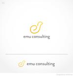 shiromiso  (shiromiso)さんの人事コンサルティング会社「emu consulting」のロゴへの提案