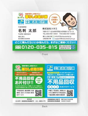 kame (kamekamesan)さんの新規事業部の新しい名刺作成への提案
