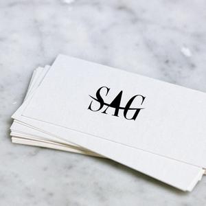 ハルサー (harusa-okinawa)さんのアパレルブランド「S AG」のブランド、会社ロゴへの提案