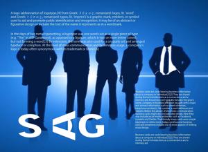 enj19 (enj19)さんのアパレルブランド「S AG」のブランド、会社ロゴへの提案