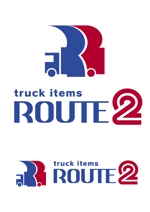 鷹之爪製作所 (singaporesling)さんのトラック用品ルート２のロゴ作成への提案