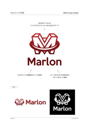 Studio HH521 (studiohh521)さんの不動産企画開発「Marlon　マーロン」のロゴへの提案