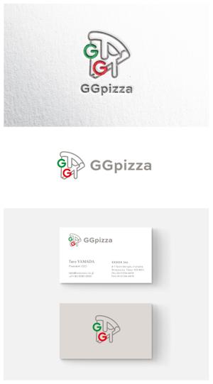 ainogin (ainogin)さんの手作りの冷凍ピザ通販サイト「GGpizza」のロゴ作成依頼への提案