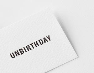 toshitaku (toshtaku614)さんのアクセサリーブランド「UNBIRTHDAY」のロゴ作成募集いたします。への提案