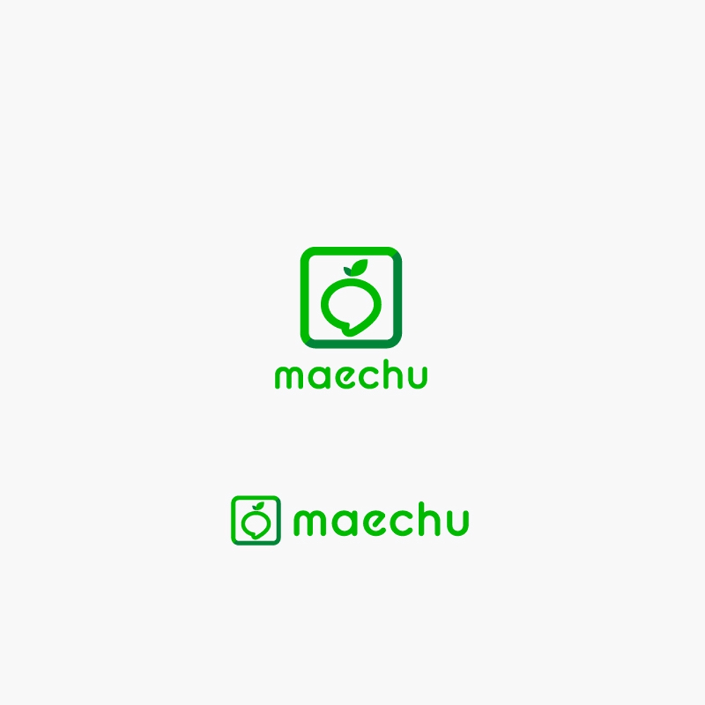 青果流通の受発注アプリ「maechu」のロゴ