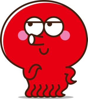 nougo (noguo3)さんの「たこ」の、おとぼけかわいいキャラクターへの提案
