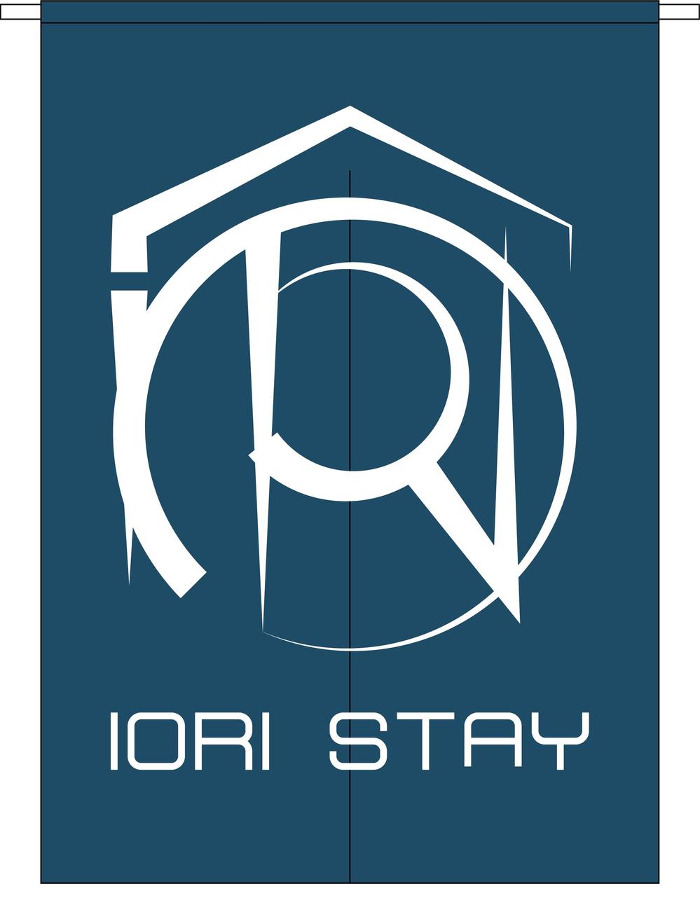 町家一棟貸切宿ブランド「IORI STAY」のロゴ