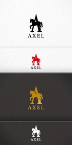 株式会社バッファロー (buffalo66)さんのアパレルショップサイトの「AXEL」のロゴへの提案