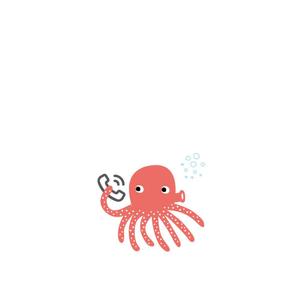 noraya_jr (noraya_jr)さんの「たこ」の、おとぼけかわいいキャラクターへの提案