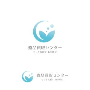 marutsuki (marutsuki)さんの遺品整理業　(遺品買取センター) ロゴ作成への提案