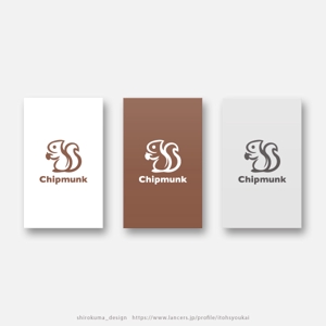shirokuma_design (itohsyoukai)さんのシマリスのロゴデザインを募集！への提案