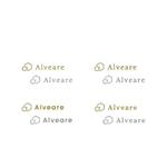 Zeross Design (zeross_design)さんのロゴ（蜂）＋マンション名（Alveare）（マンションブランド　玄関の看板の作成）への提案