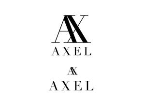 aki owada (bowie)さんのアパレルショップサイトの「AXEL」のロゴへの提案