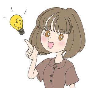 . ()さんの地域情報ブログ執筆者（女性）のキャラクターデザインへの提案