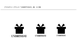 絢香 (a_yk_528)さんのアクセサリーブランド「UNBIRTHDAY」のロゴ作成募集いたします。への提案