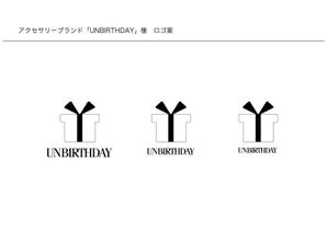 絢香 (a_yk_528)さんのアクセサリーブランド「UNBIRTHDAY」のロゴ作成募集いたします。への提案