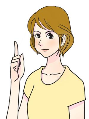 ぴんさく (new-piece)さんの地域情報ブログ執筆者（女性）のキャラクターデザインへの提案