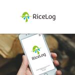 design vero (VERO)さんの稲作を支援するIoT Webサービス「RiceLog」のロゴへの提案