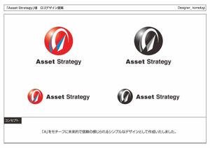 kometogi (kometogi)さんのグローバル投資運用会社のロゴ作成への提案