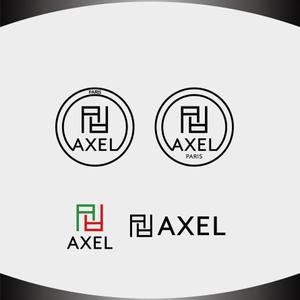 D.R DESIGN (Nakamura__)さんのアパレルショップサイトの「AXEL」のロゴへの提案