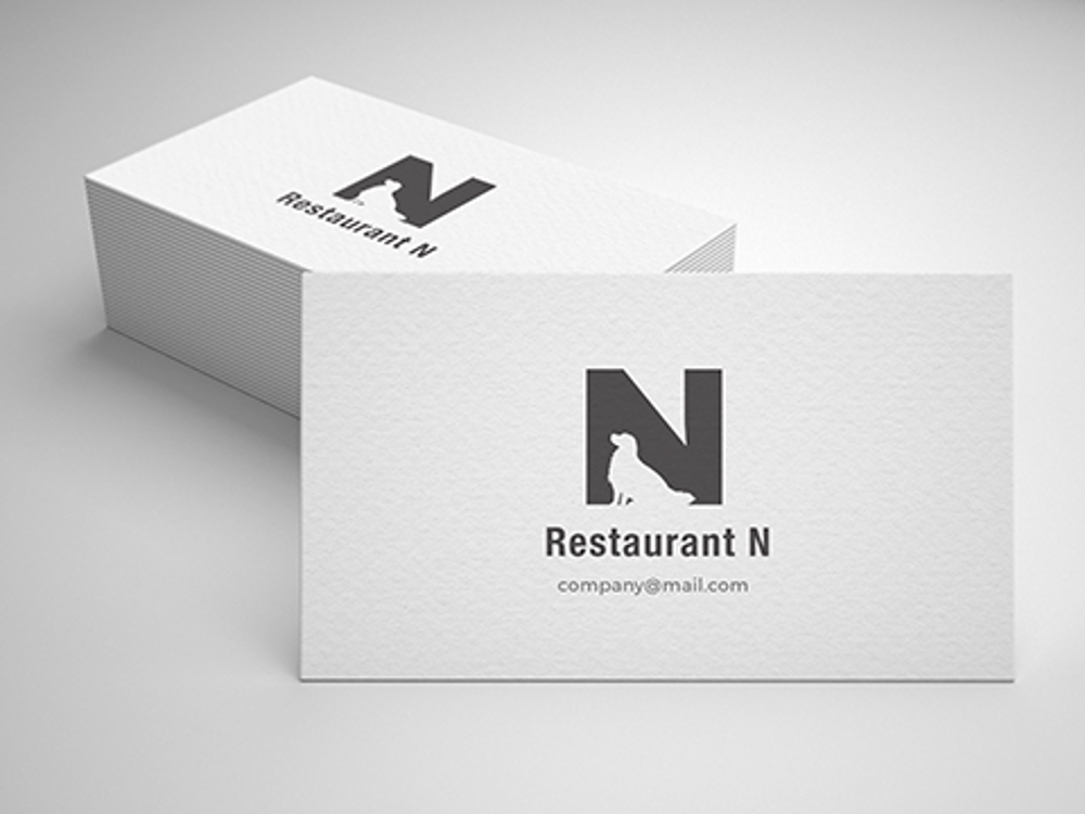 新規オープン予定 ドッグラン併設レストラン「Restaurant N」の店舗ロゴの製作を御願いします