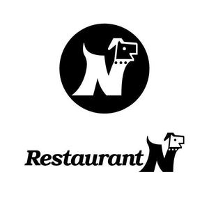 j-design (j-design)さんの新規オープン予定 ドッグラン併設レストラン「Restaurant N」の店舗ロゴの製作を御願いしますへの提案