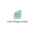 Okumachi (Okumachi)さんの貸別荘「east village torami」のロゴへの提案