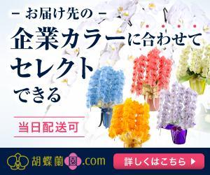 uzumeworks (NaNa-cream)さんの胡蝶蘭園.com・アフィリエイトや広告出稿用のバナー製作（8サイズ）への提案
