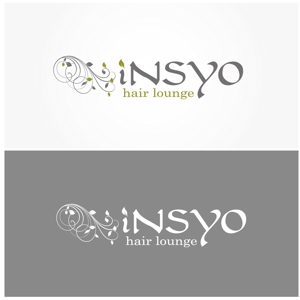 edo-samurai ()さんの「iNSYO hair lounge」のロゴ作成への提案