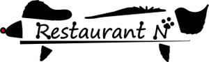望月かんな (goodjoy)さんの新規オープン予定 ドッグラン併設レストラン「Restaurant N」の店舗ロゴの製作を御願いしますへの提案
