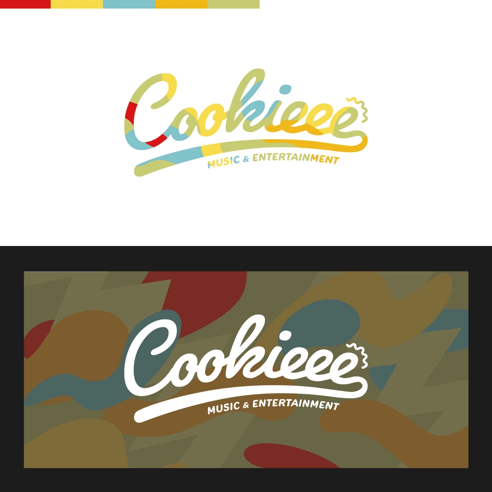 新会社：株式会社Cookieee(音楽事業/エンタメ事業)の企業ロゴ作成の仕事