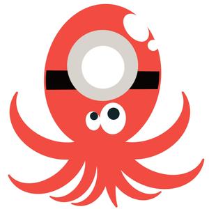 藤恵子 (kinkin324929)さんの「たこ」の、おとぼけかわいいキャラクターへの提案