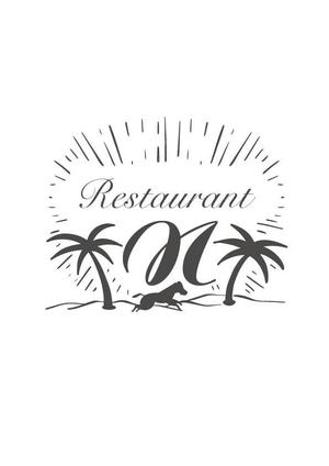 TSUBASAさんの新規オープン予定 ドッグラン併設レストラン「Restaurant N」の店舗ロゴの製作を御願いしますへの提案
