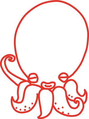 nougo (noguo3)さんの「たこ」の、おとぼけかわいいキャラクターへの提案