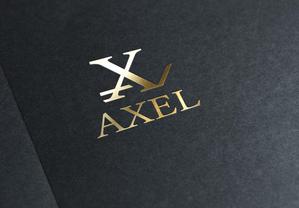 masami designer (masa_uchi)さんのアパレルショップサイトの「AXEL」のロゴへの提案