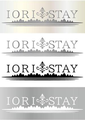 ありす (yuko-n)さんの町家一棟貸切宿ブランド「IORI STAY」のロゴへの提案