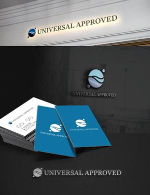 D.R DESIGN (Nakamura__)さんの新会社「UNIVERSAL APPROVED」のロゴ（商標登録予定なし）への提案