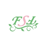 pinkpank (pinkpank)さんの「FSF　最後のFは天地逆にしてください。アンダーラインにバラのつるを入れて。英語は明朝体」のロゴ作成への提案