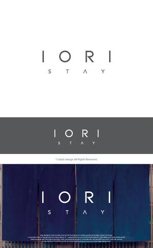 take5-design (take5-design)さんの町家一棟貸切宿ブランド「IORI STAY」のロゴへの提案
