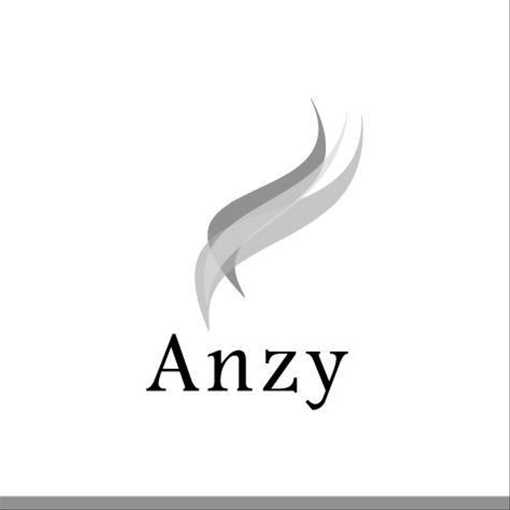 「Anzy」のロゴ作成