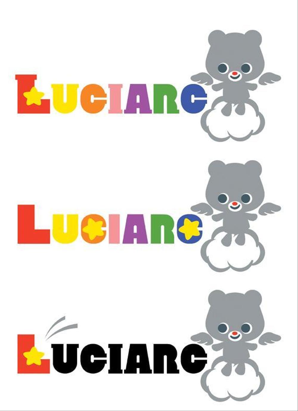 子供服のネットショップ”ルシアーク　ＬＵＣＩＡＲＣ”のロゴ　