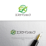 design vero (VERO)さんのインターネットショップ「エスケイショップ」のロゴへの提案
