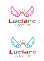 kikujiro (kiku211)さんの子供服のネットショップ”ルシアーク　ＬＵＣＩＡＲＣ”のロゴ　への提案