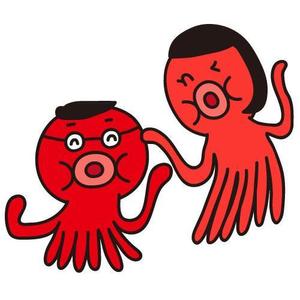 hiyo627さんの「たこ」の、おとぼけかわいいキャラクターへの提案