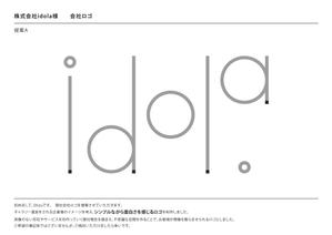Shizu (kathy)さんのギャラリー運営会社「idola」のロゴへの提案