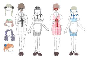 THE Emo (demi1234)さんのコンセプトカフェのコスチュームデザインへの提案