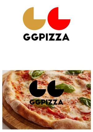 Single King (singleking)さんの手作りの冷凍ピザ通販サイト「GGpizza」のロゴ作成依頼への提案